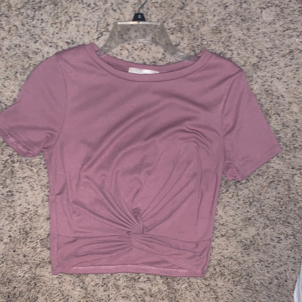 Knot crop top